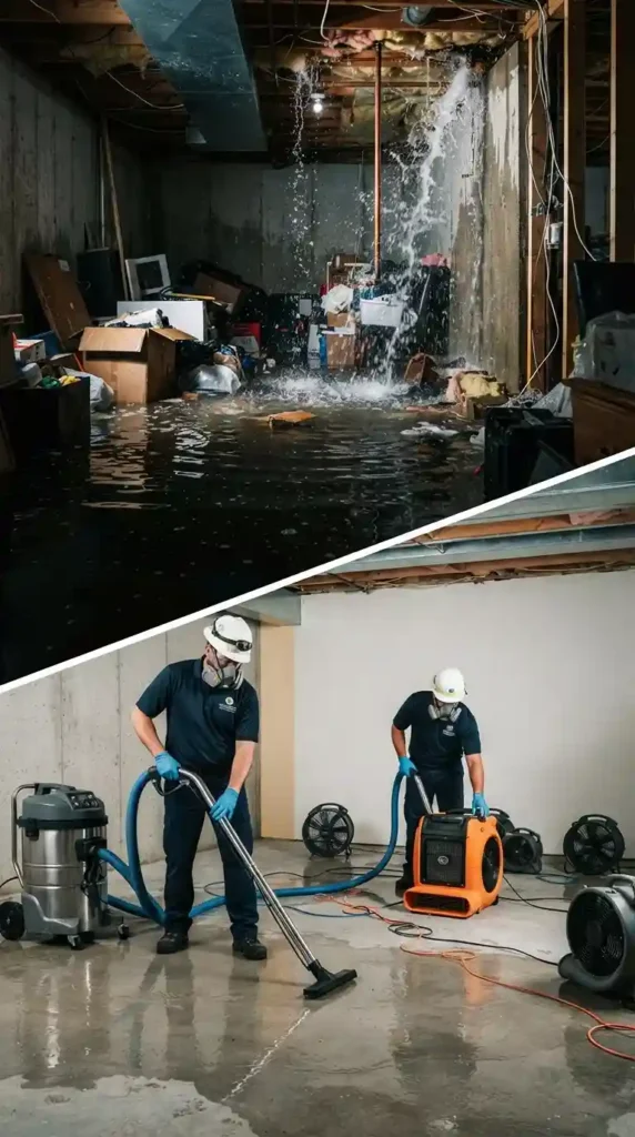 From Flooded Floors to a Dry Home by Fixing pipe Burst