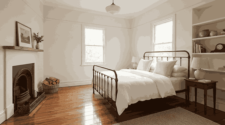 living room water damage restored