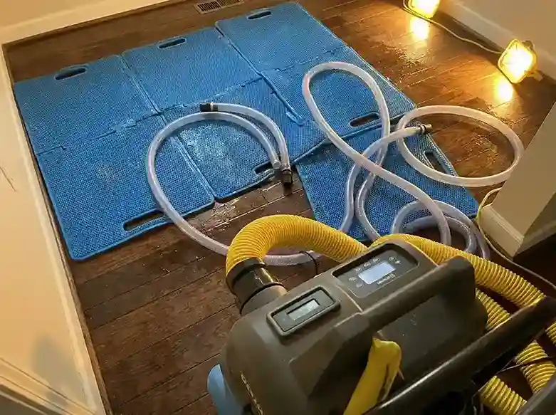 drying equipment used for water damage restoration