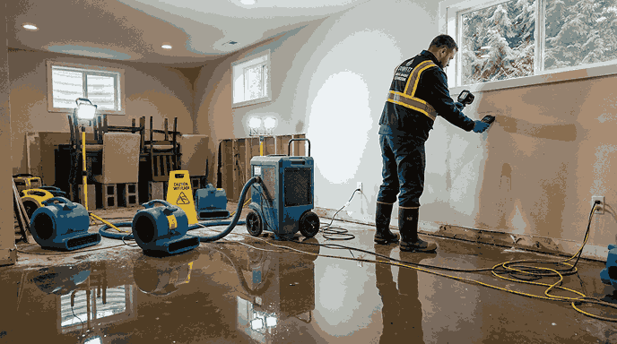 From Flooded Floors to a Dry Home by Fixing pipe Burst