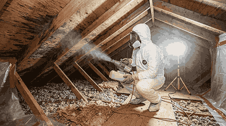 Professional mold removal in an Everett home attic
